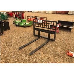 42" SKID STEER PALLET FORKS