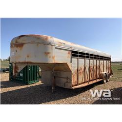 1994 BERGEN T/A 5TH WHEEL STOCK TRAILER