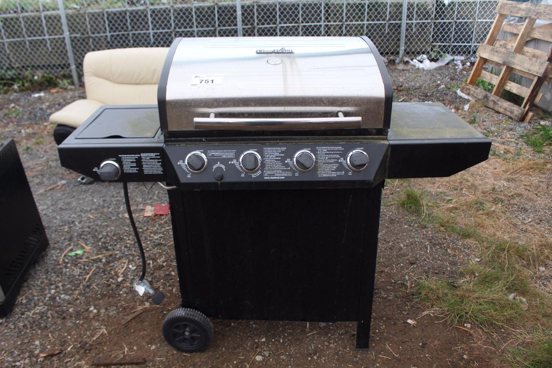 Char Broil Stainless Steel Bar B Que Image 1 Char Broil Stainless Steel Bar B Que