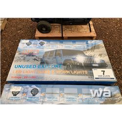 EXPLORE LED LIGHT BARS & WORK LIGHTS