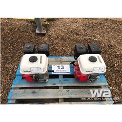 (2) HONDA 5.5 HP MOTORS
