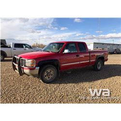 1999 GMC SIERRA E-CAB PICKUP