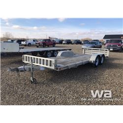2014 ALCOM T/A ALUM. TRAILER