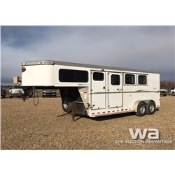 2010 SUNDOWNER SUNLITE 727 HORSE TRAILER