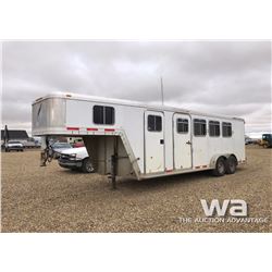 2002 FEATHERLITE 9641 HORSE TRAILER