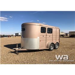 2015 BIG TEX CM 14 FT. HORSE TRAILER