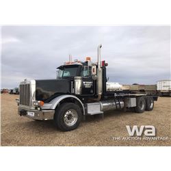 1999 PETERBILT 378 T/A TEXAS BED WINCH TRUCK