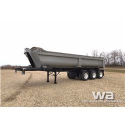 2011 CROSS COUNTRY TRIDEM END DUMP GRAVEL TRAILER