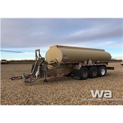 2006 HUTCHISON TRIDEM PUP TANK TRAILER