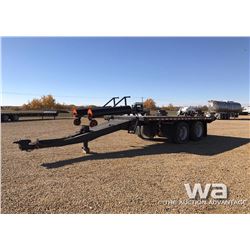 2001 SCONA FLATDECK PINTLE HITCH TRAILER