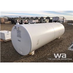 2017 HUGE STEEL 4,633L DBL WALL FUEL TANK