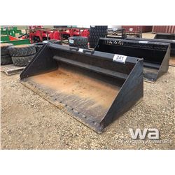 98'' SKID STEER SNOW BUCKET