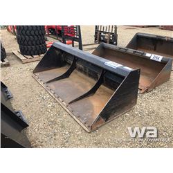 84" BRANDT SKID STEER BUCKET