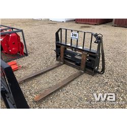 2012 BOBCAT 48" HYD. PALLET FORKS