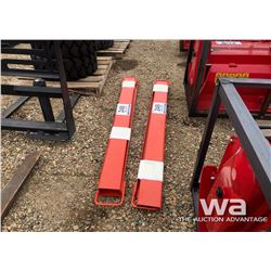 72'' FORKLIFT FORK EXTENSIONS