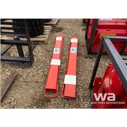 72'' FORKLIFT FORK EXTENSIONS