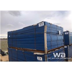 (40) 72” CONSTRUCTION FENCE PANELS
