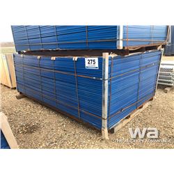 (40) 72” CONSTRUCTION FENCE PANELS