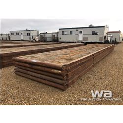 (5) STEEL FRAMED RIG MATS