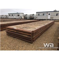 (5) STEEL FRAMED RIG MATS