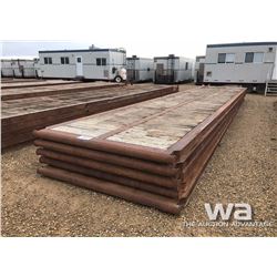 (5) STEEL FRAMED RIG MATS