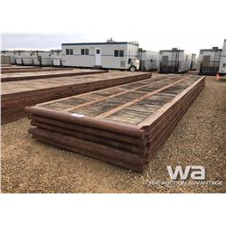 (5) STEEL FRAMED RIG MATS