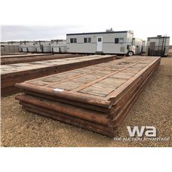 (5) STEEL FRAMED RIG MATS