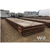 Image 2 : (5) STEEL FRAMED RIG MATS