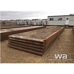 (5) STEEL FRAMED RIG MATS
