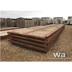 (5) STEEL FRAMED RIG MATS