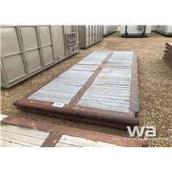 (2) STEEL FRAMED RIG MATS