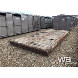 (2) STEEL FRAMED RIG MATS