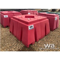 (4) BERM CONTAINMENT CORNER PIECES