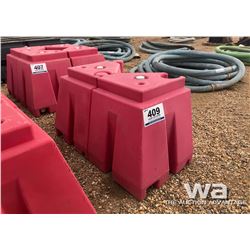 (2) BERM CONTAINMENT CORNER PIECES
