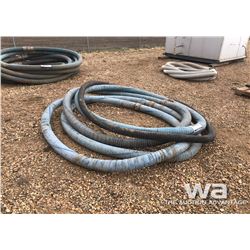 (4) 4” PRESSURE RATED HOSES