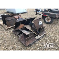 (2) PALLETS DRIP PANS