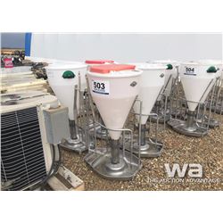 (4) HOG FEEDERS