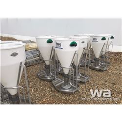 (4) HOG FEEDERS