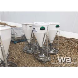 (4) HOG FEEDERS