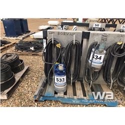 FLYGT 2" SUBMERSIBLE SUMP PUMP