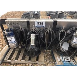 FLYGT 2" SUBMERSIBLE SUMP PUMP