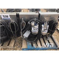 FLYGT 2" SUBMERSIBLE SUMP PUMP