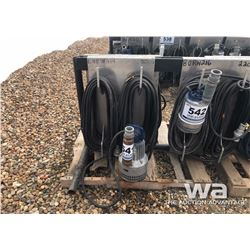 FLYGT 2" SUBMERSIBLE SUMP PUMP