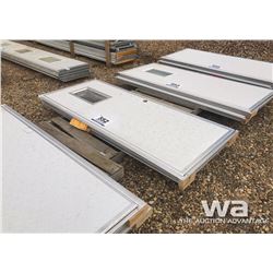 (2) UN-USED WELLSITE DOORS