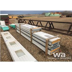 UN-USED GARAGE DOOR PANELS