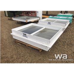 (2) UN-USED WINDOWS