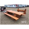 Image 2 : LOG PICNIC TABLE