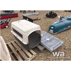 PET KENNEL AND FENCE