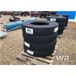 (4) LONGMARCH 11R24.5 TRUCK TIRES
