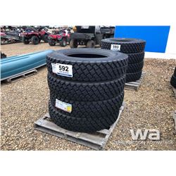 (4) LONGMARCH 11R24.5 TRUCK TIRES